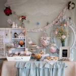 Host a Beautiful Vintage Themed Baby Shower with Retro Elegance