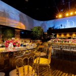 Luxurious indoor wedding venue with elegant table settings and warm lighting. — Bathroom Panels That Fit Easily Over Existing