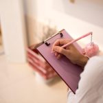 Writing, beautiful flowers, pencil — Create your masterpiece of job letter by using a resume builder platform!